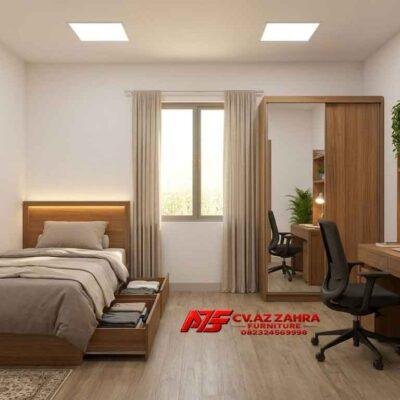 Interior Kamar Kost Minimalis