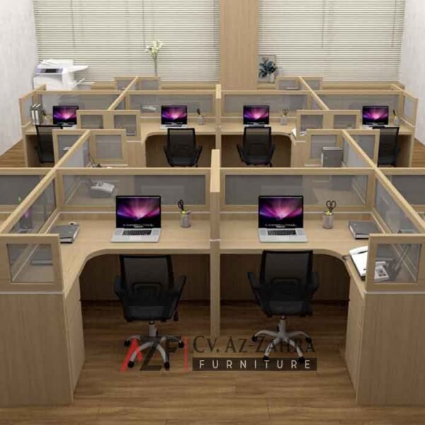 Meja Kerja Partisi Kantor