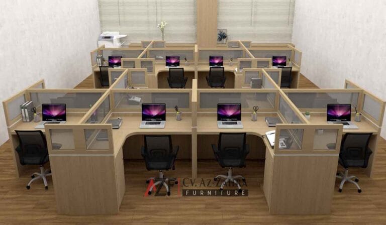 Meja Kerja Partisi Kantor