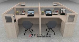 Meja Sekat Kantor