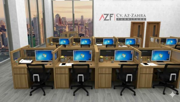 Jual Furniture Kantor Costum Murah