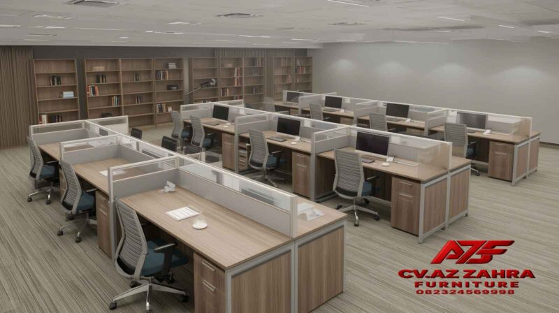 Jual Meja Kantor Costum