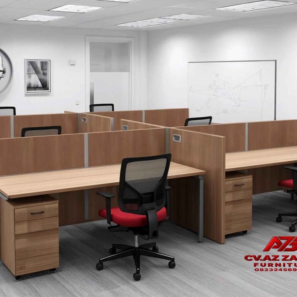 Jual Meja Sekat Murah Costum